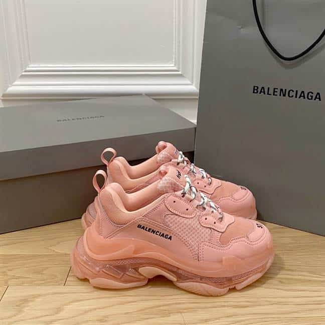 BALENCIAGA TRIPLE S SNEAKER CLEAR SOLE - BB199