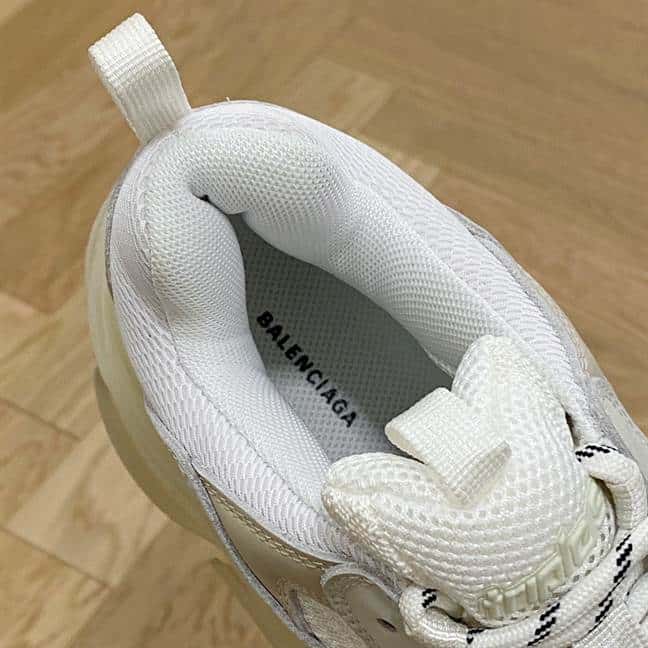 BALENCIAGA MEN'S TRIPLE S SNEAKER CLEAR SOLE - BB201