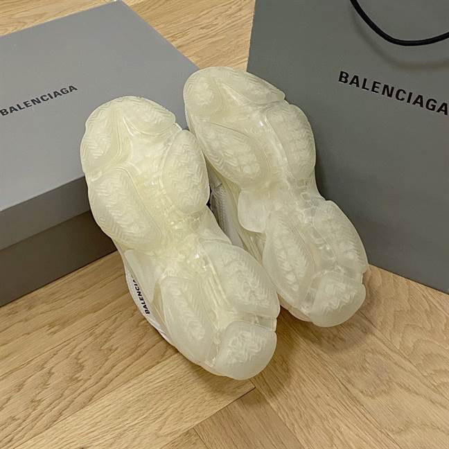 BALENCIAGA MEN'S TRIPLE S SNEAKER CLEAR SOLE - BB201