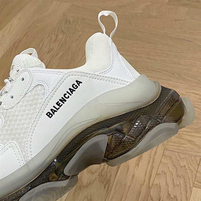 BALENCIAGA MEN'S TRIPLE S SNEAKER CLEAR SOLE - BB192