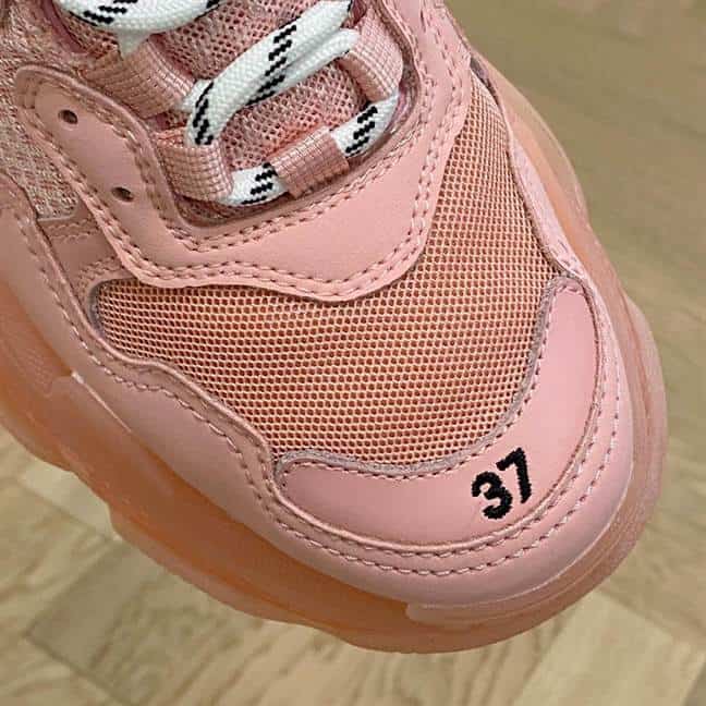 BALENCIAGA TRIPLE S SNEAKER CLEAR SOLE - BB199