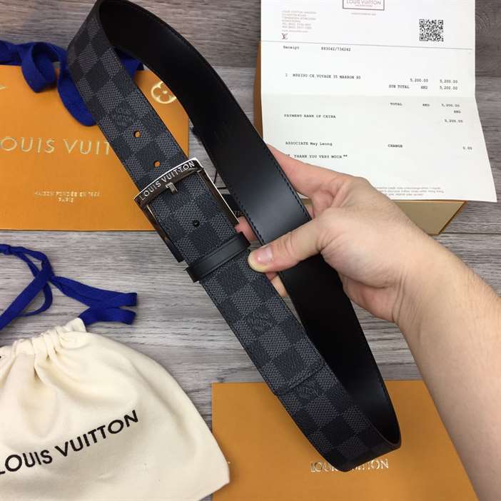 LOUIS VUITTON DOWNTOWN 40MM BELT - B163