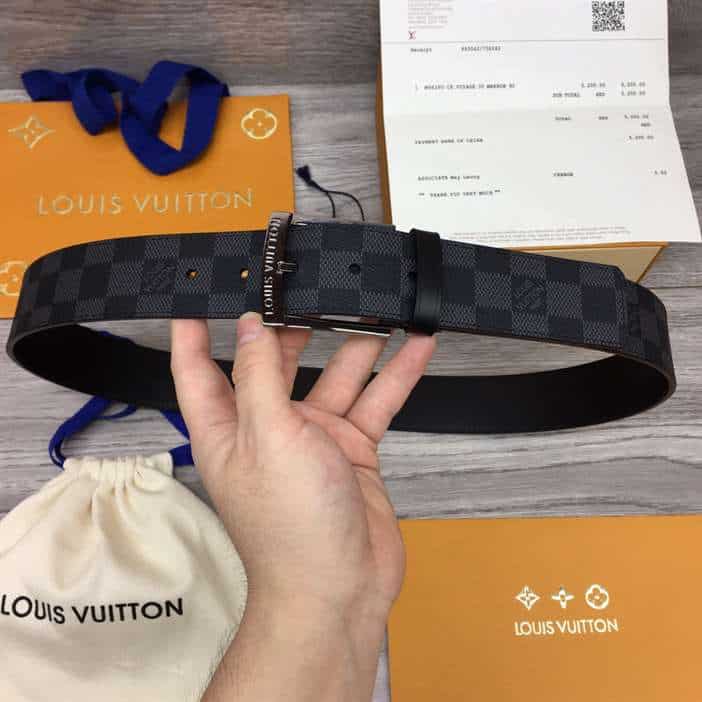 LOUIS VUITTON DOWNTOWN 40MM BELT - B163