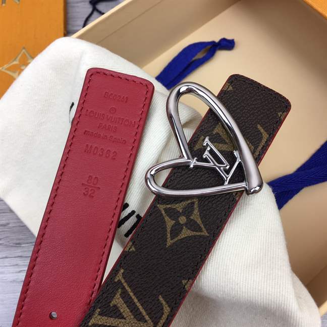 LOUIS VUITTON ICONIC 30MM REVERSIBLE BELT - B183