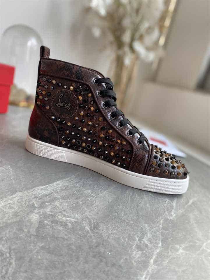 CHRISTIAN LOUBOUTIN HIGH TOP SNEAKER - CL151