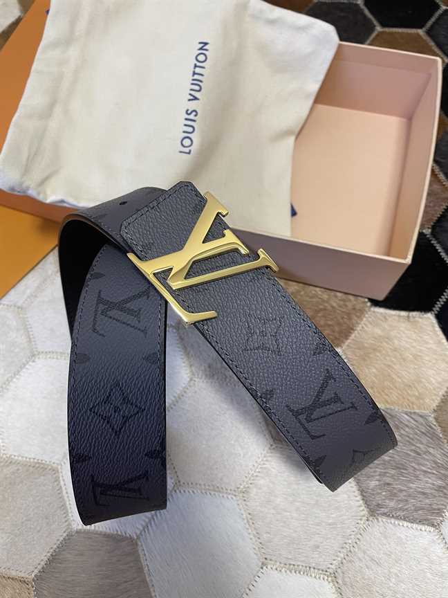 LOUIS VUITTON 3 STEPS 40MM REVERSIBLE BELT - B169