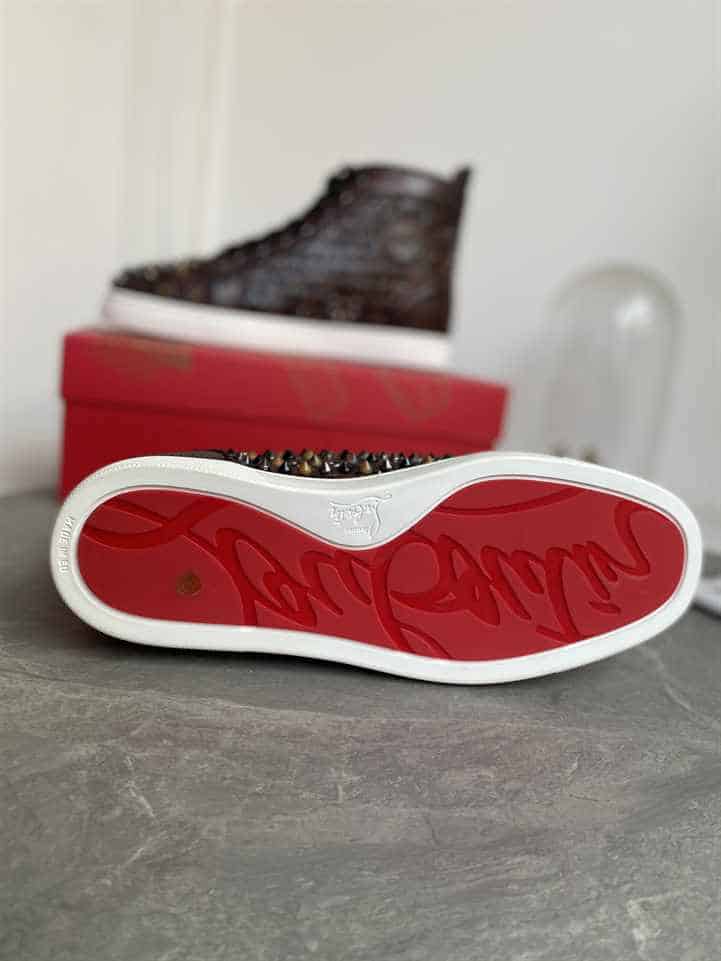 CHRISTIAN LOUBOUTIN HIGH TOP SNEAKER - CL151