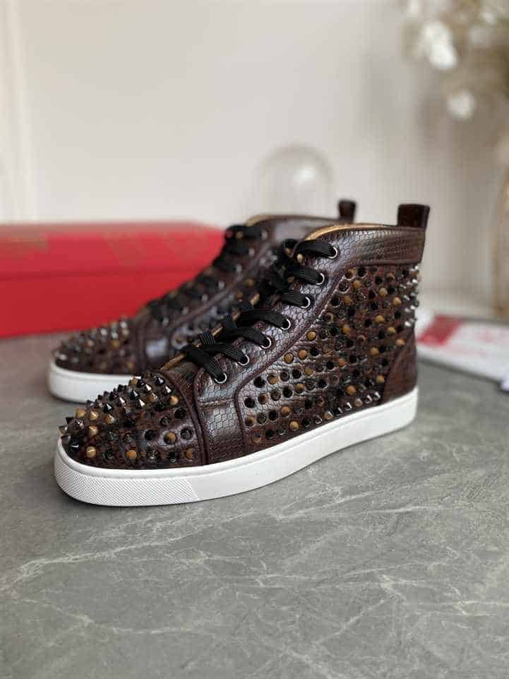 CHRISTIAN LOUBOUTIN HIGH TOP SNEAKER - CL151