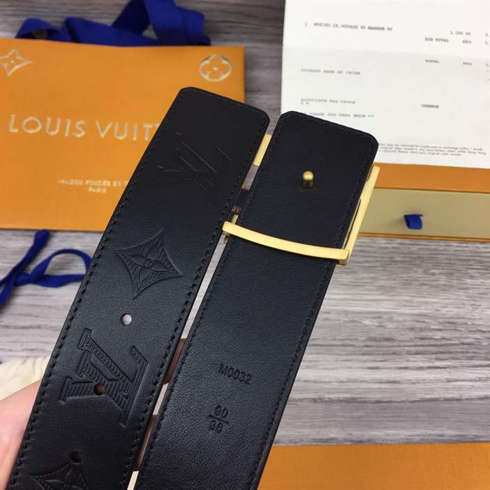 LOUIS VUITTON INITIALES 40MM REVERSIBLE BELT - B161