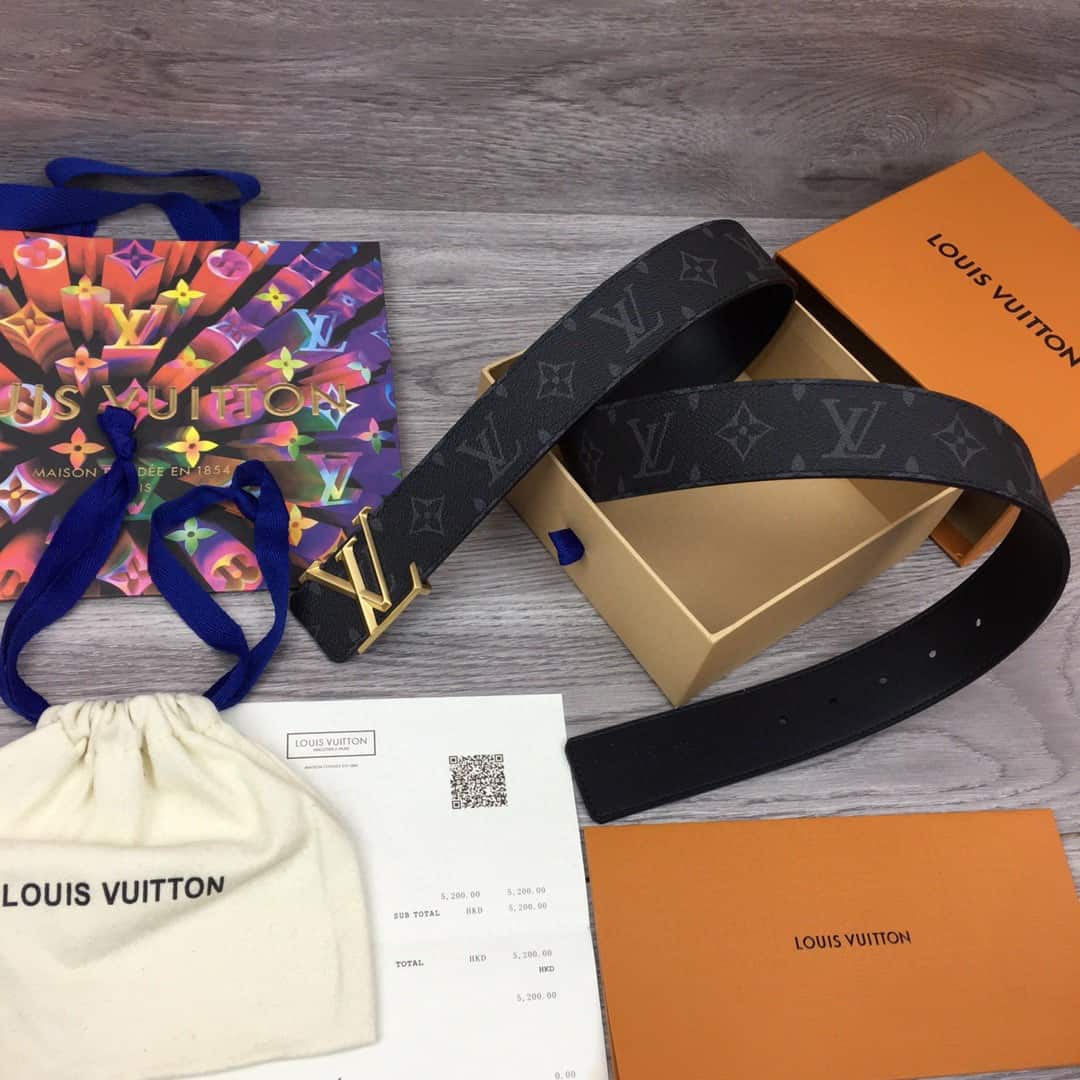 LOUIS VUITTON PYRAMIDE 40MM REVERSIBLE BELT - B180