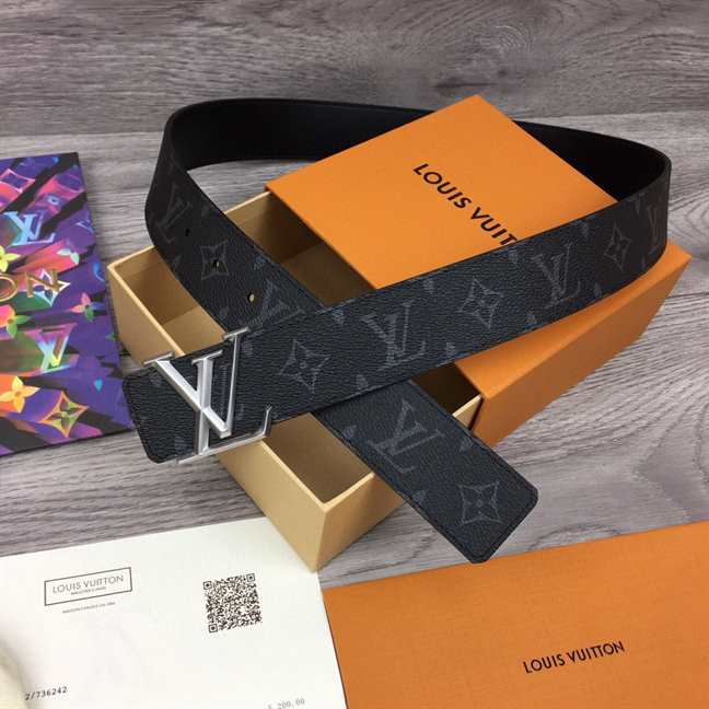 LOUIS VUITTON PYRAMIDE 40MM REVERSIBLE BELT - B178