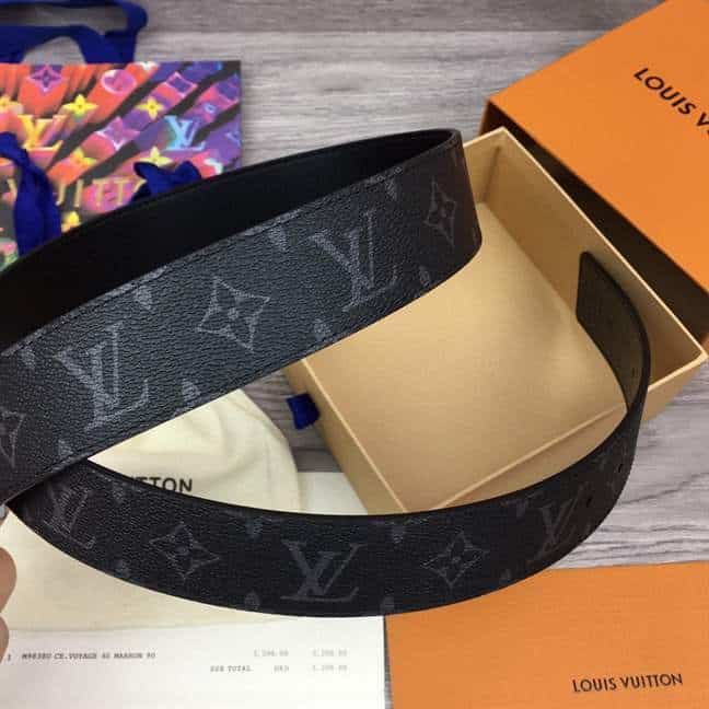 LOUIS VUITTON PYRAMIDE 40MM REVERSIBLE BELT - B179