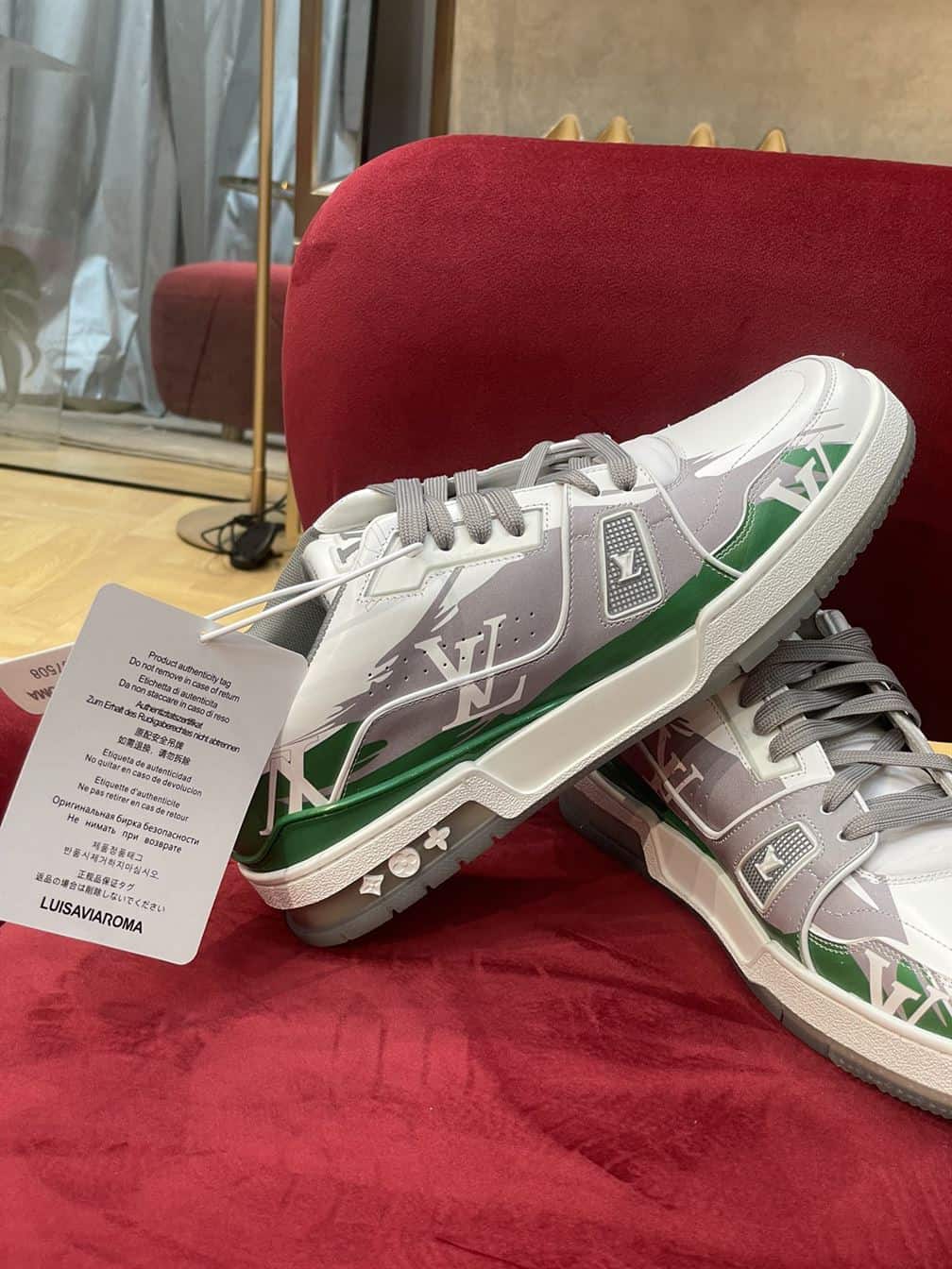 LOUIS VUITTON TRAINER SNEAKER - LSVT313