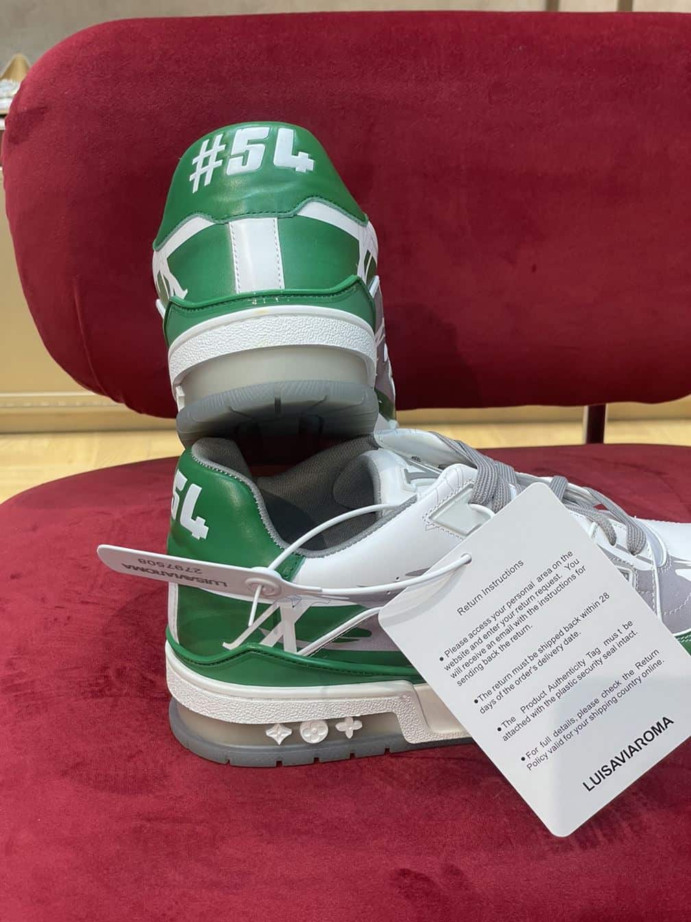 LOUIS VUITTON TRAINER SNEAKER - LSVT313