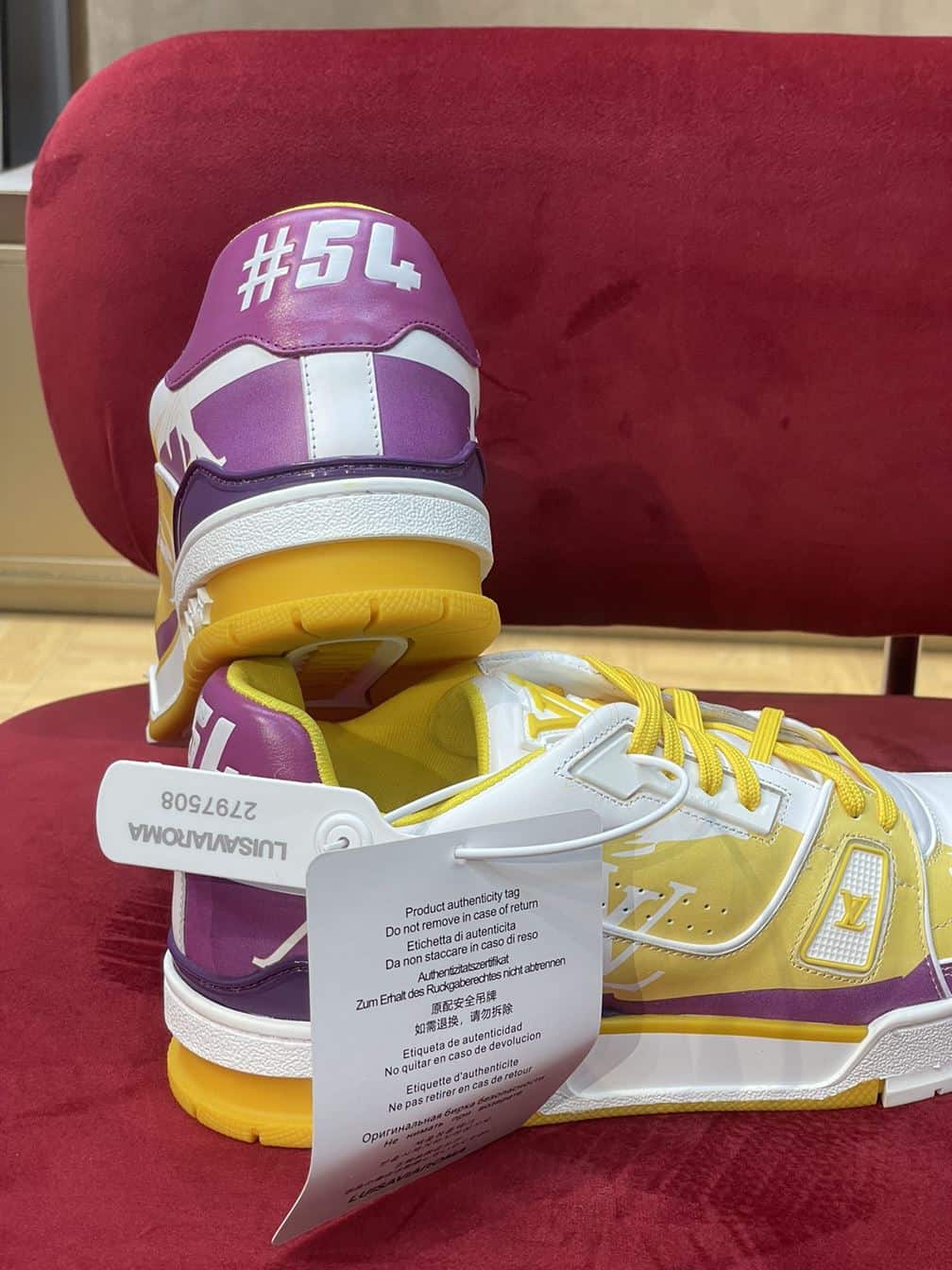 LOUIS VUITTON TRAINER SNEAKER - LSVT314