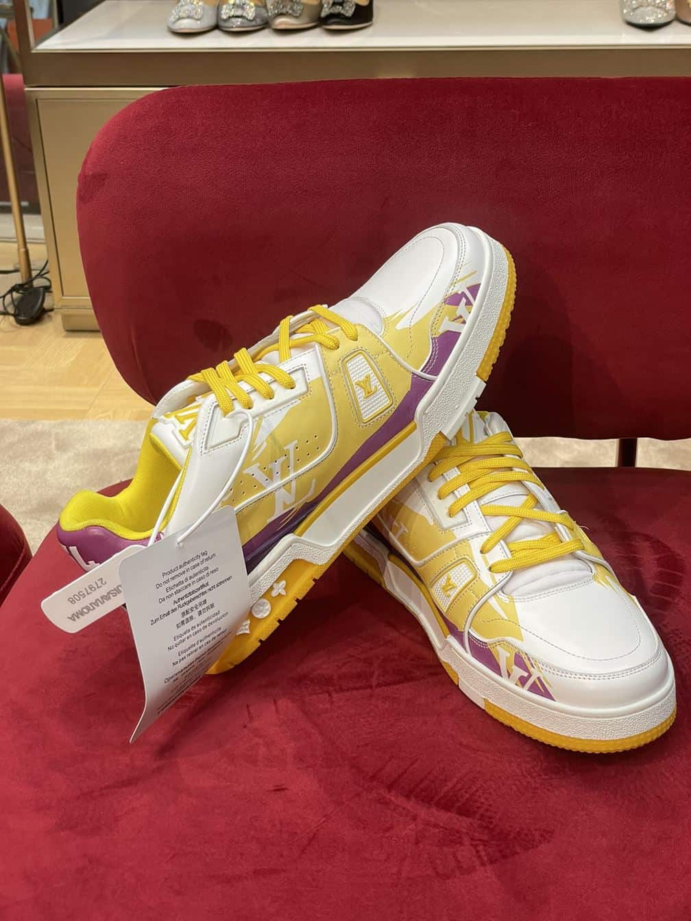 LOUIS VUITTON TRAINER SNEAKER - LSVT314