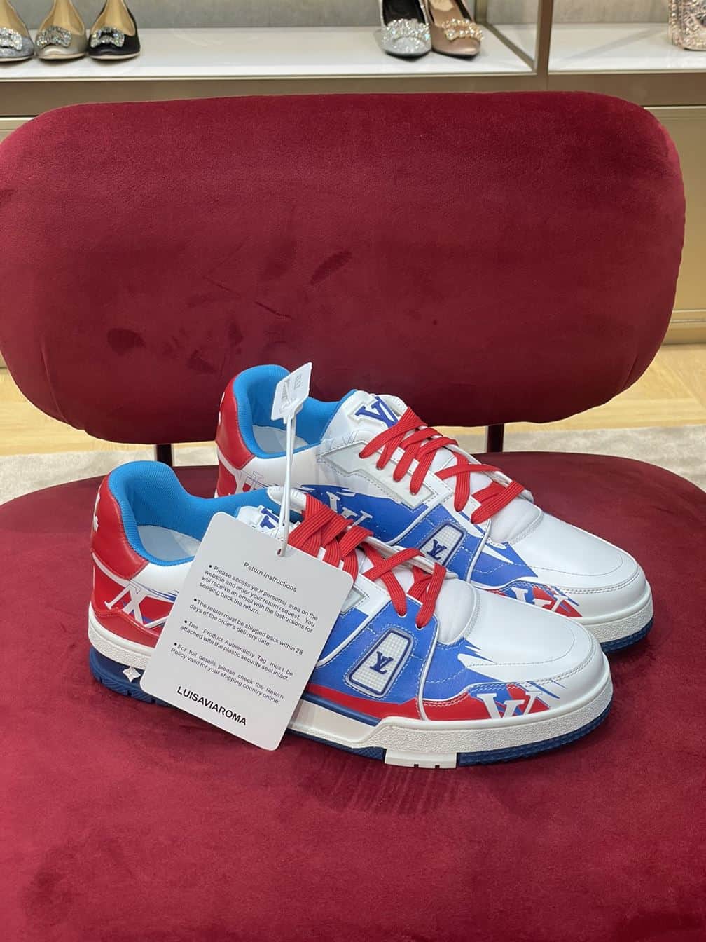 LOUIS VUITTON TRAINER SNEAKER - LSVT316