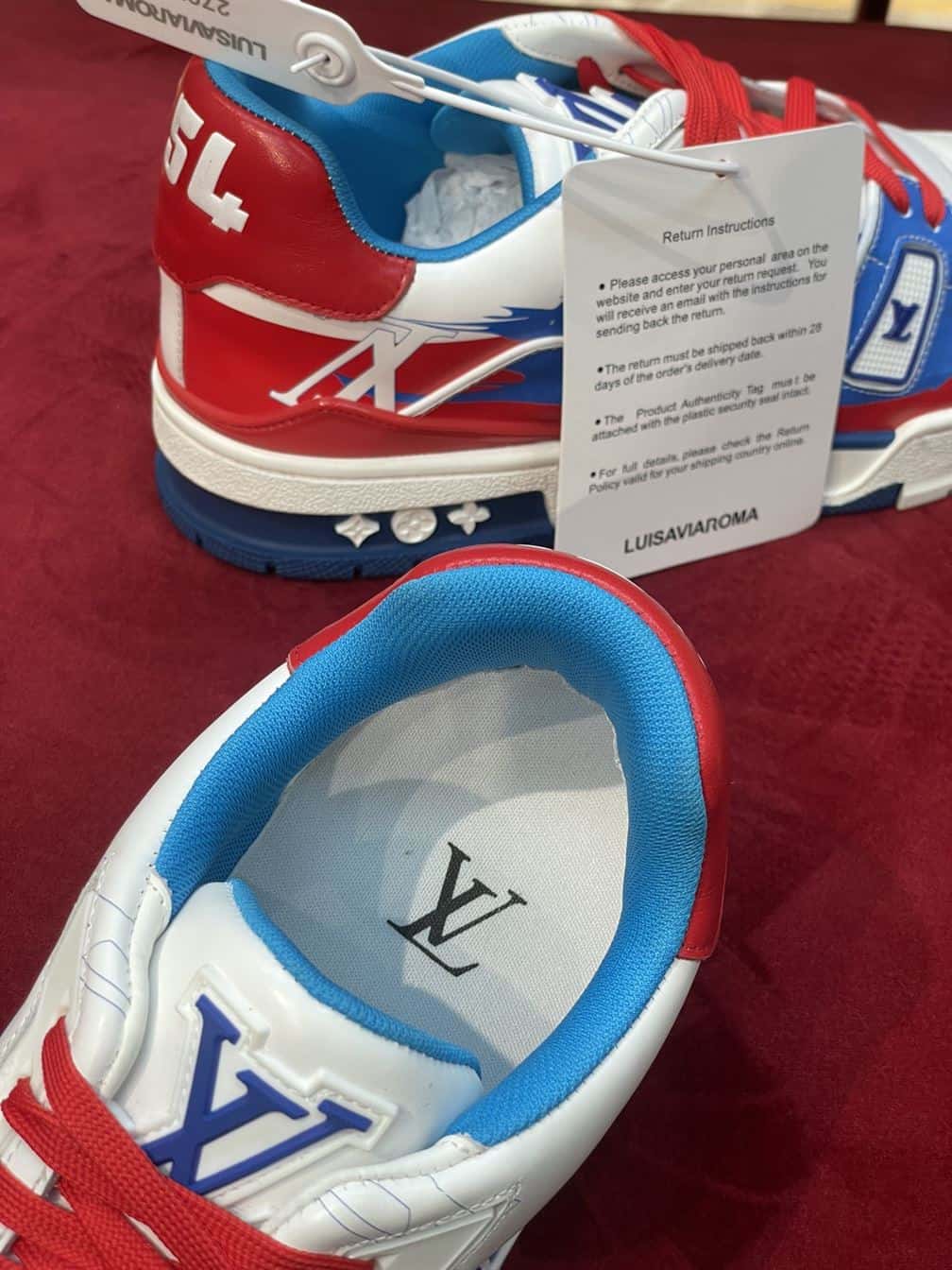 LOUIS VUITTON TRAINER SNEAKER - LSVT316