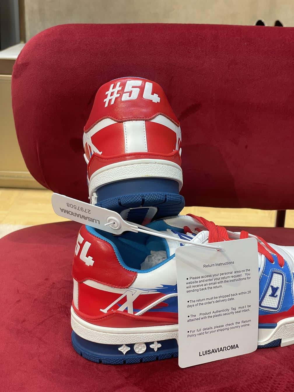 LOUIS VUITTON TRAINER SNEAKER - LSVT316