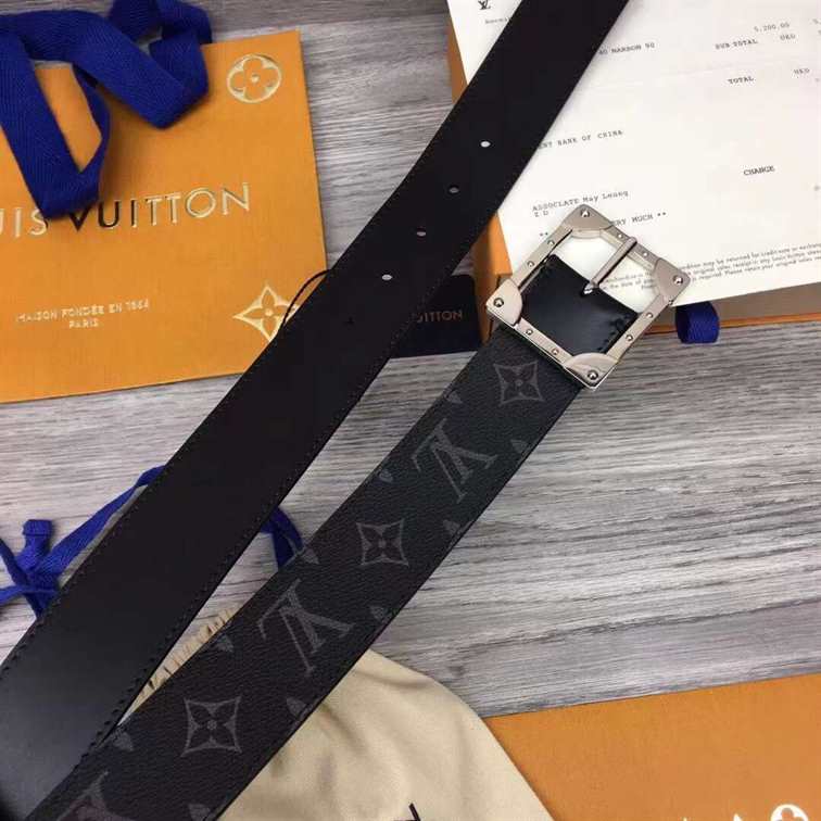 LOUIS VUITTON 3 STEPS 40MM REVERSIBLE BELT - B168