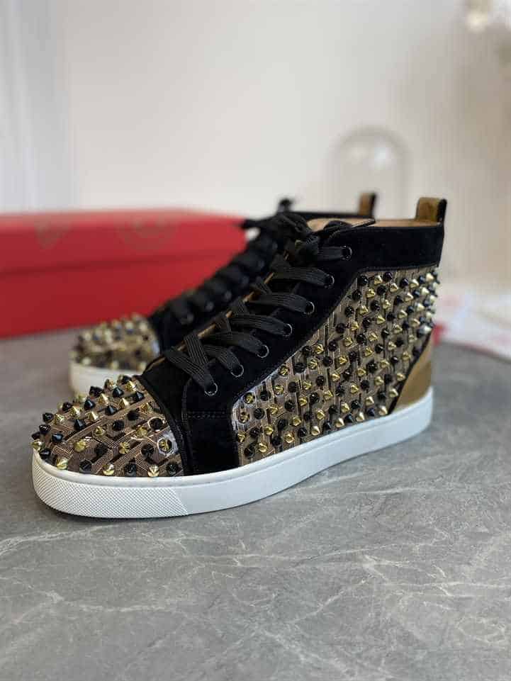 CHRISTIAN LOUBOUTIN HIGH TOP SNEAKER - CL150