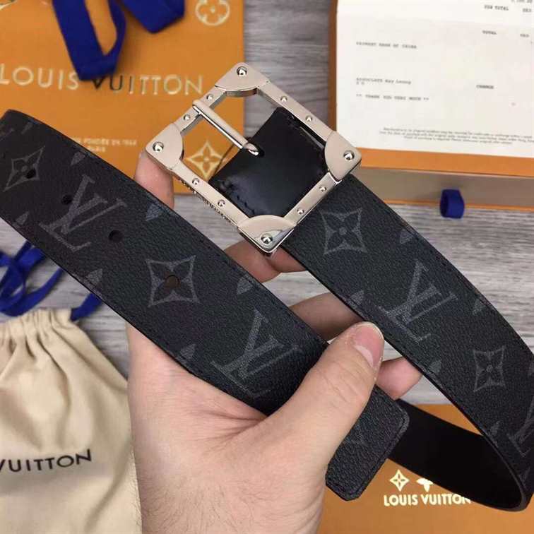 LOUIS VUITTON 3 STEPS 40MM REVERSIBLE BELT - B168