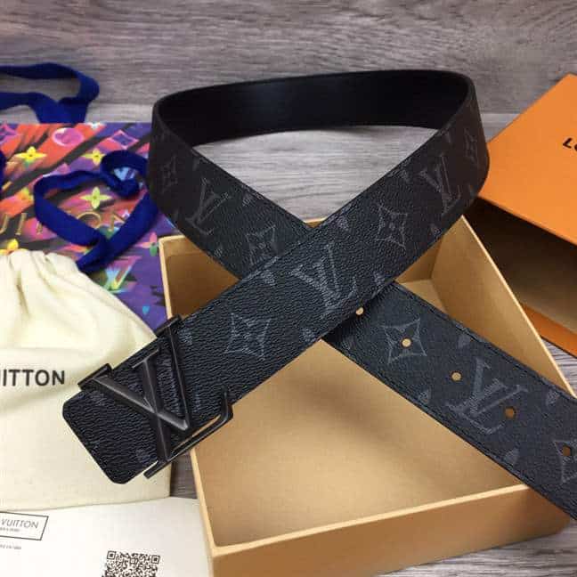 LOUIS VUITTON PYRAMIDE 40MM REVERSIBLE BELT - B179
