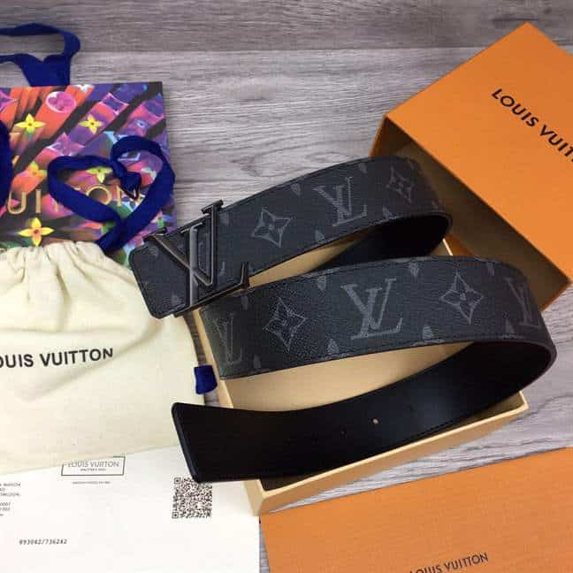 LOUIS VUITTON PYRAMIDE 40MM REVERSIBLE BELT - B179