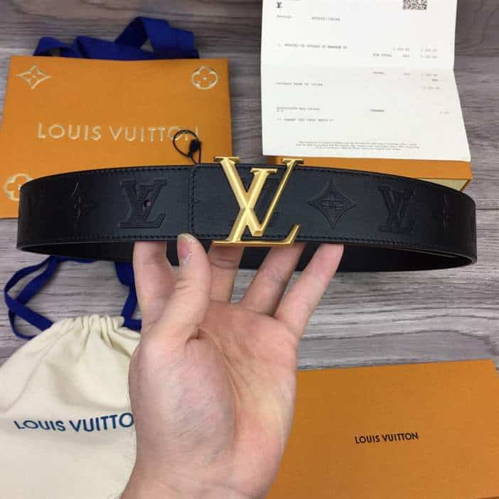 LOUIS VUITTON INITIALES 40MM REVERSIBLE BELT - B161
