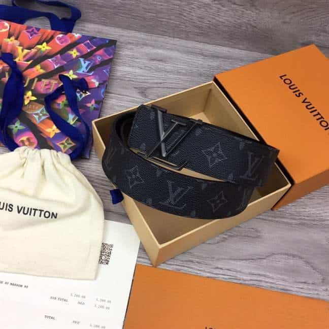 LOUIS VUITTON PYRAMIDE 40MM REVERSIBLE BELT - B179