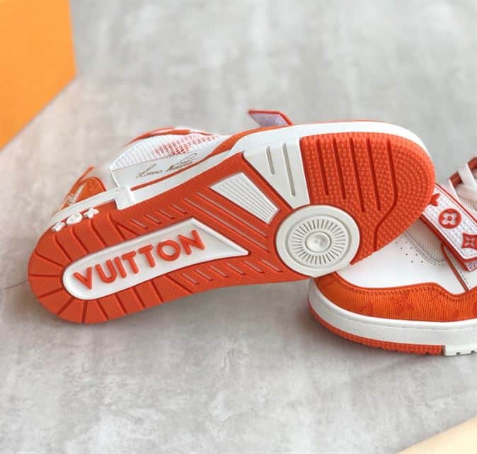 LOUIS VUITTON TRAINER SNEAKER ORANGE - LSVT325