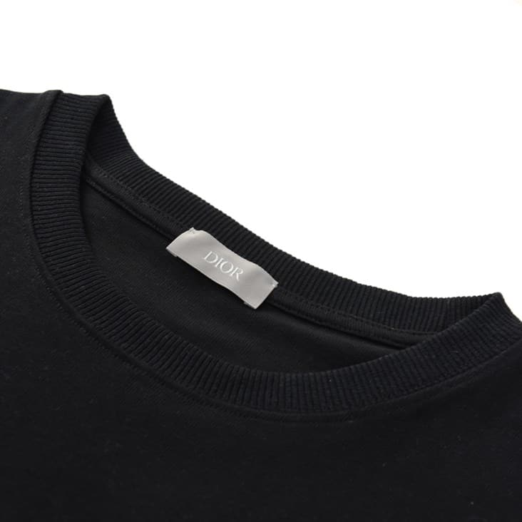 DIOR T-SHIRT WITH BEE EMBROIDERY - DO14