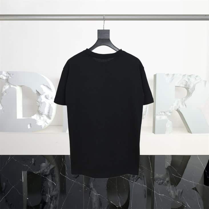 DIOR T-SHIRT WITH BEE EMBROIDERY - DO14