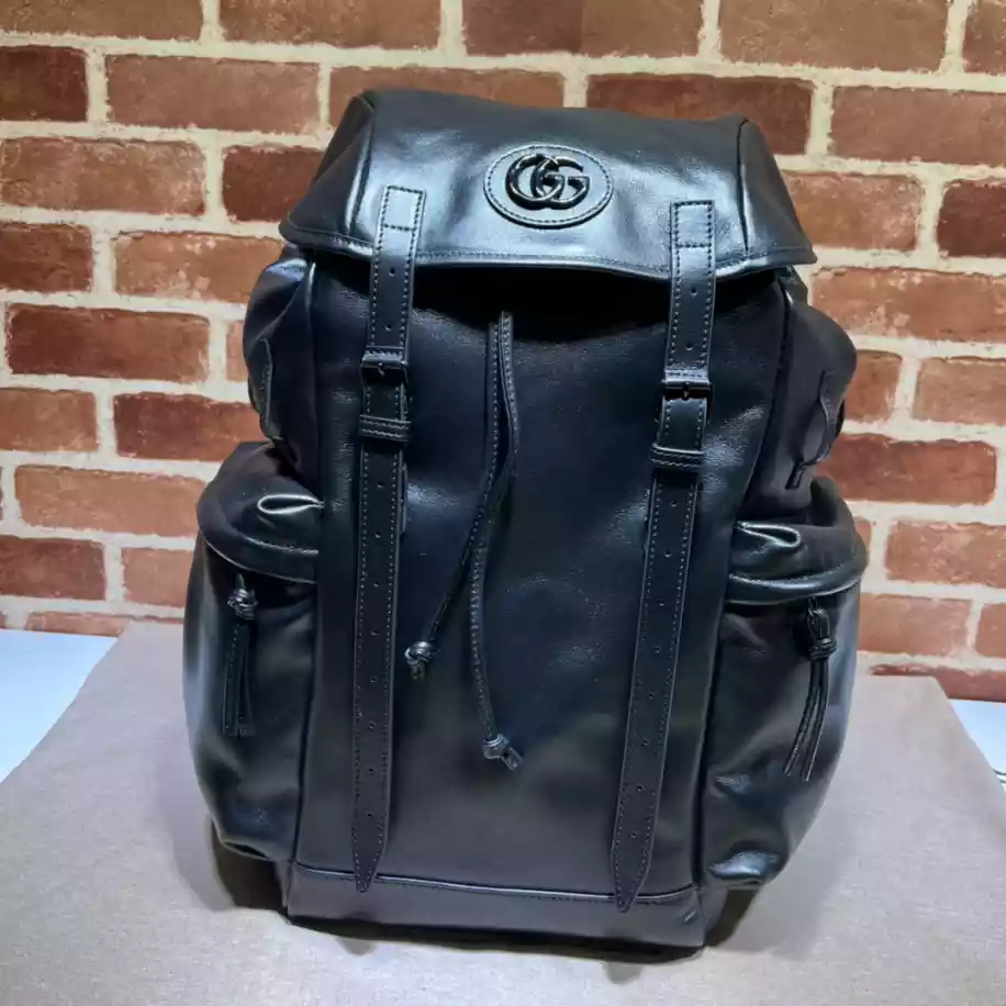 BACKPACK WITH TONAL DOUBLE G - GBC046
