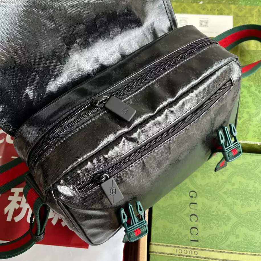 GG CRYSTAL MESSENGER BAG - GBC055