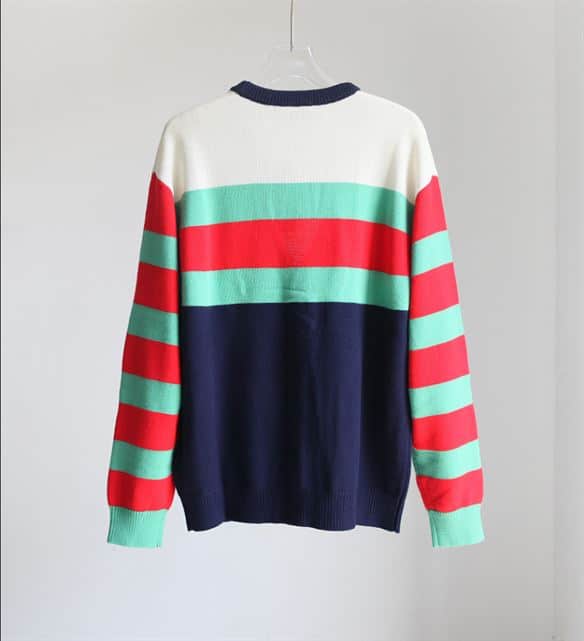 GG Cotton Wool Striped Cardigan - RJK02