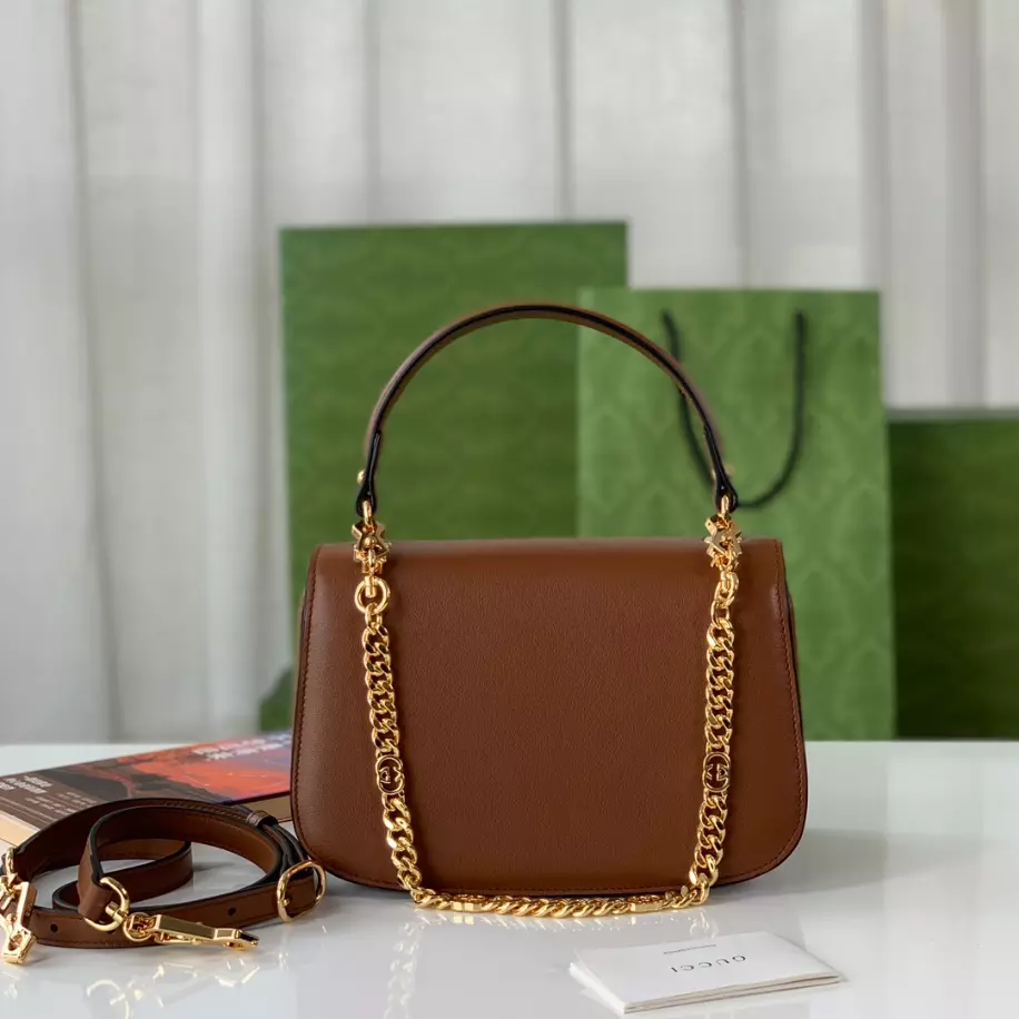 GUCCI BLONDIE SMALL TOP HANDLE BAG - GBC105