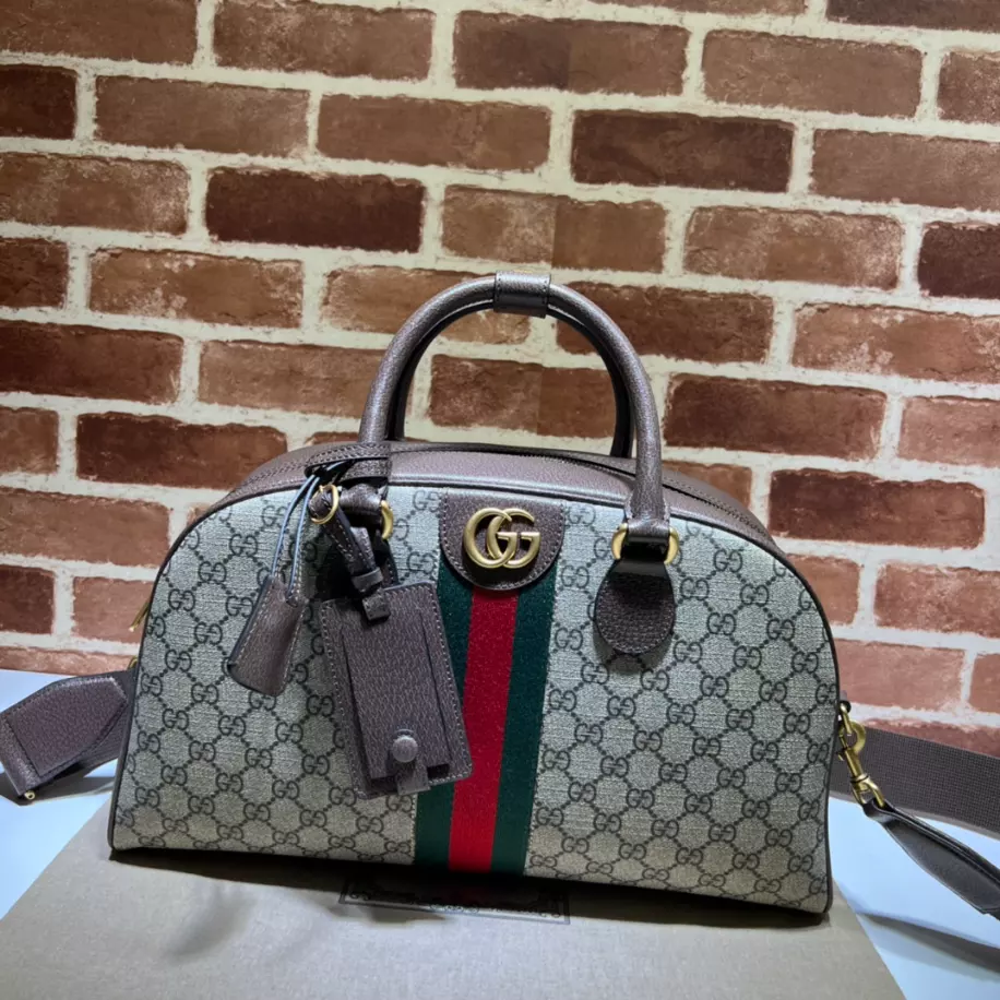 GUCCI SAVOY MEDIUM BOWLING BAG - GBC083