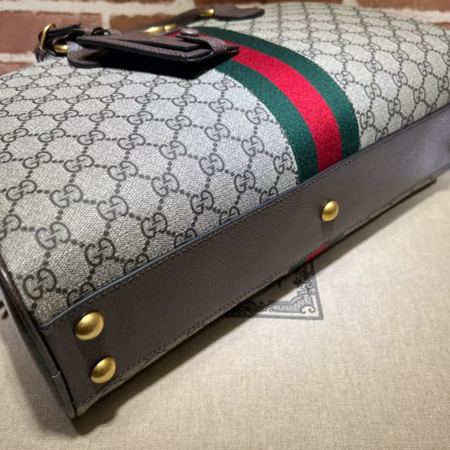 GUCCI SAVOY MEDIUM BOWLING BAG - GBC083