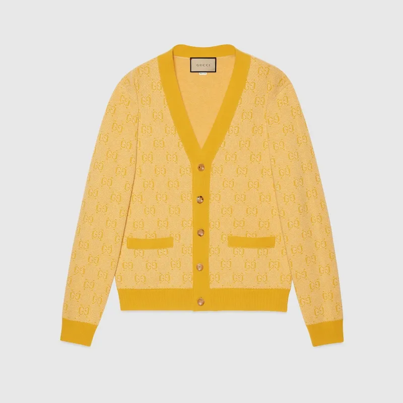 Gucci Wool Jacquard Cardigans - RJK08