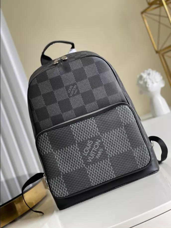 LOUIS VUITTON CAMPUS BACKPACK DAMIER GRAPHITE CANVAS - LBV385