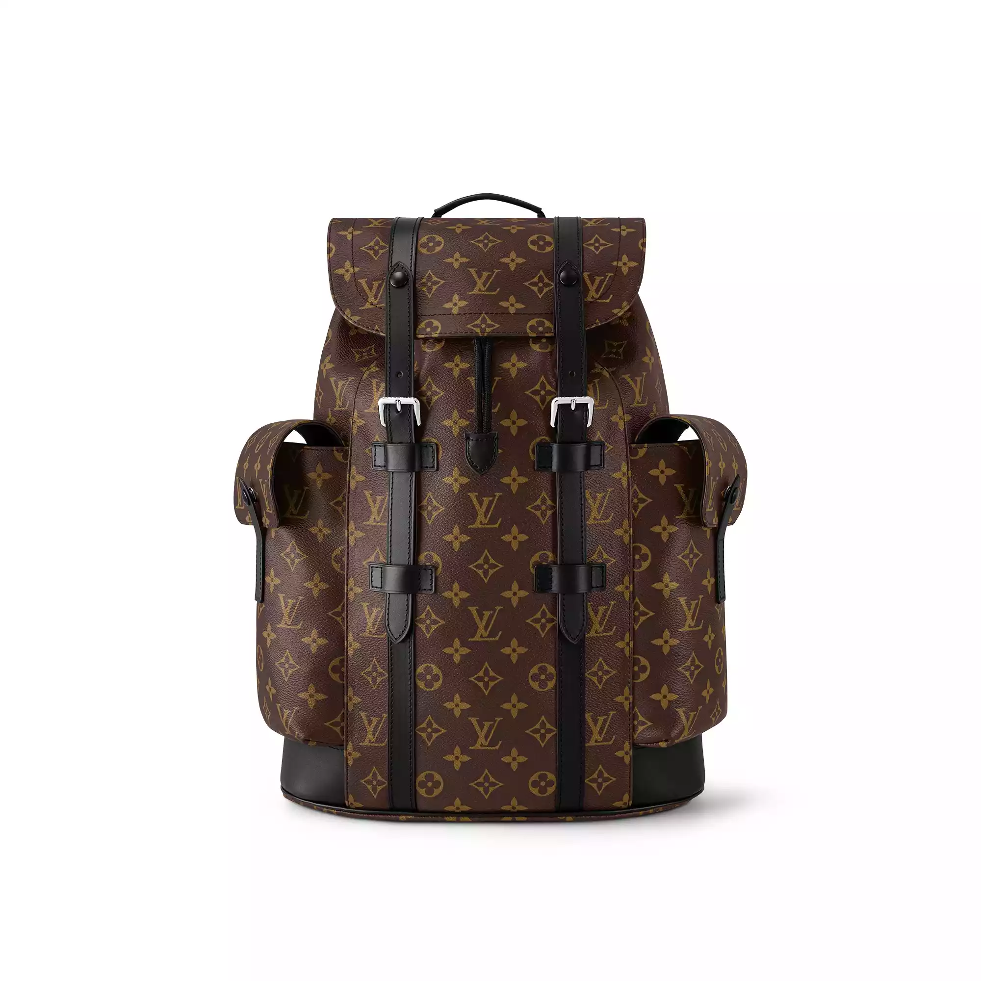 LOUIS VUITTON CHRISTOPHER PM MONOGRAM MACASSAR CANVAS - LBV390