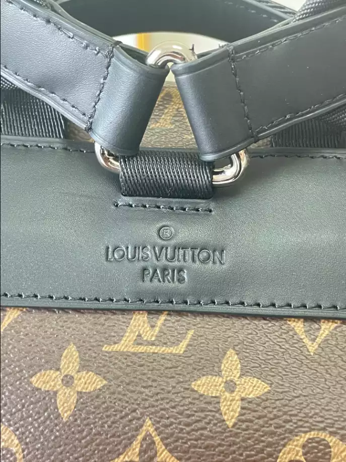 LOUIS VUITTON CHRISTOPHER PM MONOGRAM MACASSAR CANVAS - LBV390