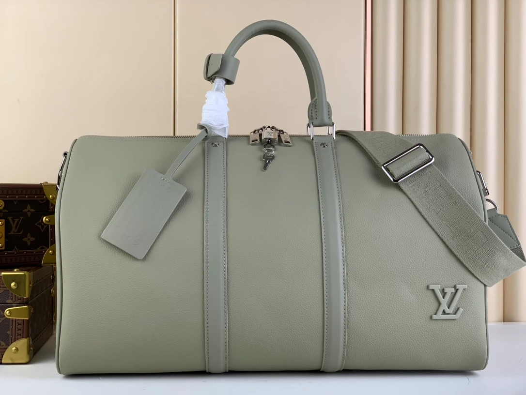 LOUIS VUITTON KEEPALL BANDOULIÈRE 50 IN GREY - LBV424