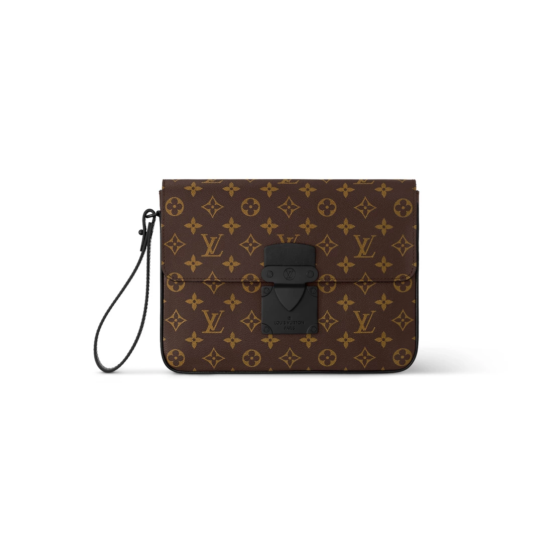 LOUIS VUITTON S LOCK A4 POUCH - LBV421