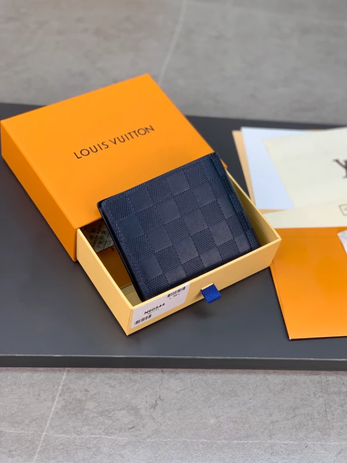 LOUIS VUITTON SLENDER WALLET DAMIER INFINI LEATHER - LBV404