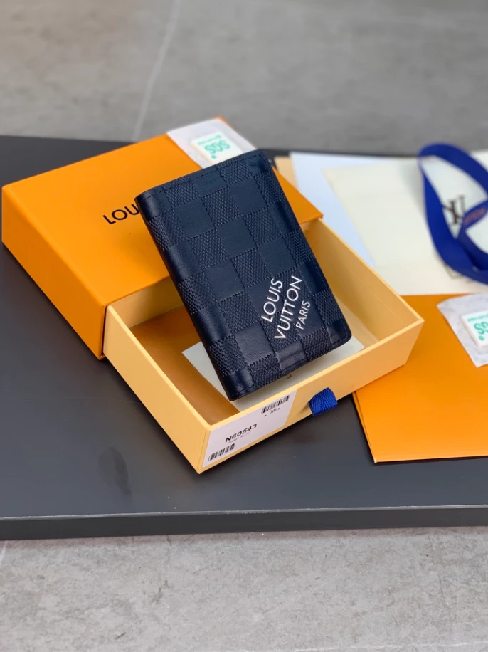 LV POCKET ORGANIZER DAMIER INFINI LEATHER - LBV403