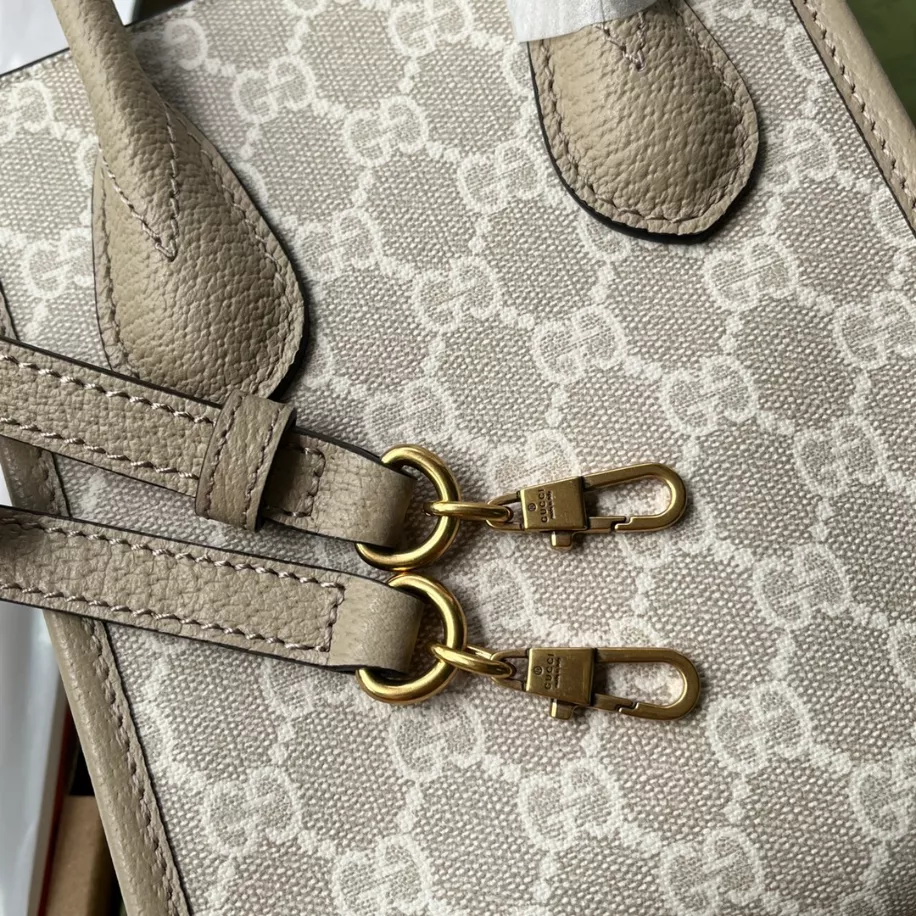 MINI TOTE BAG WITH INTERLOCKING G - GBC067