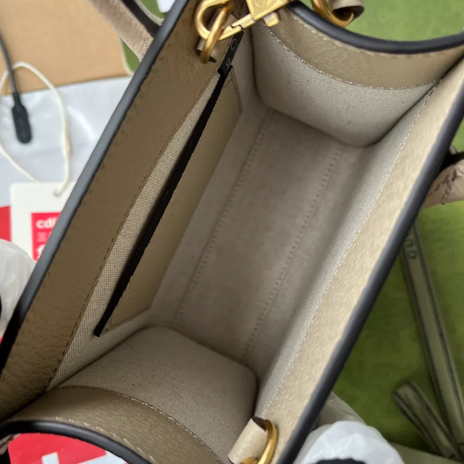 MINI TOTE BAG WITH INTERLOCKING G - GBC067