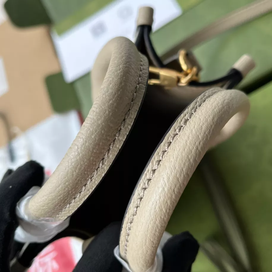 MINI TOTE BAG WITH INTERLOCKING G - GBC067